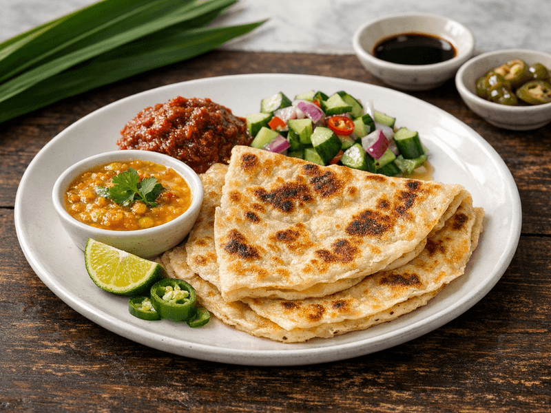 Soya Flour Roti