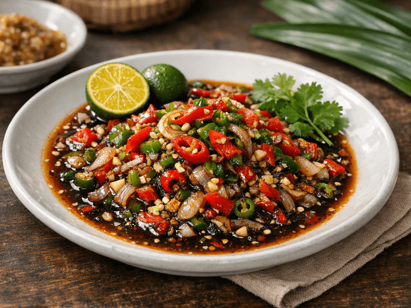 Spicy Soy Sauce Relish