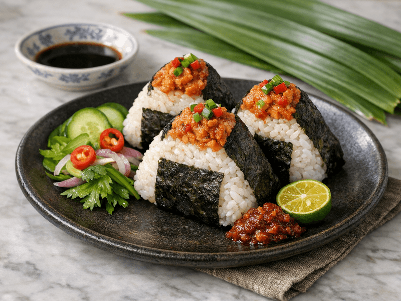 Onigiri Tuna Pedas