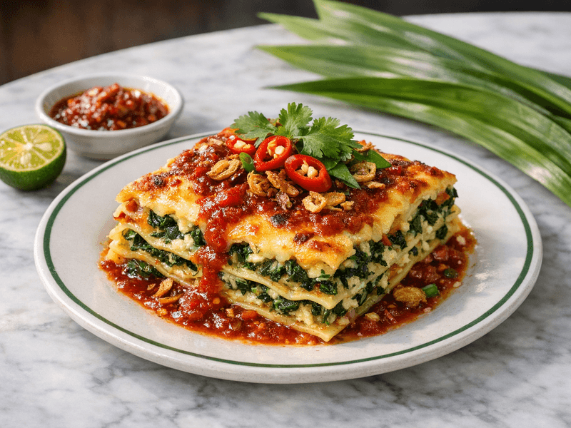Spinach and Ricotta Lasagna