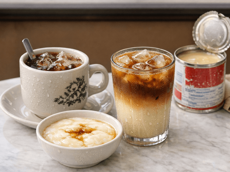 Putih telur kukus dengan nasi