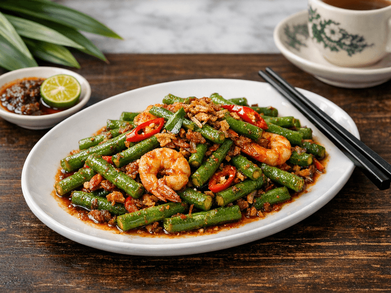 Stir-Fried Long Beans