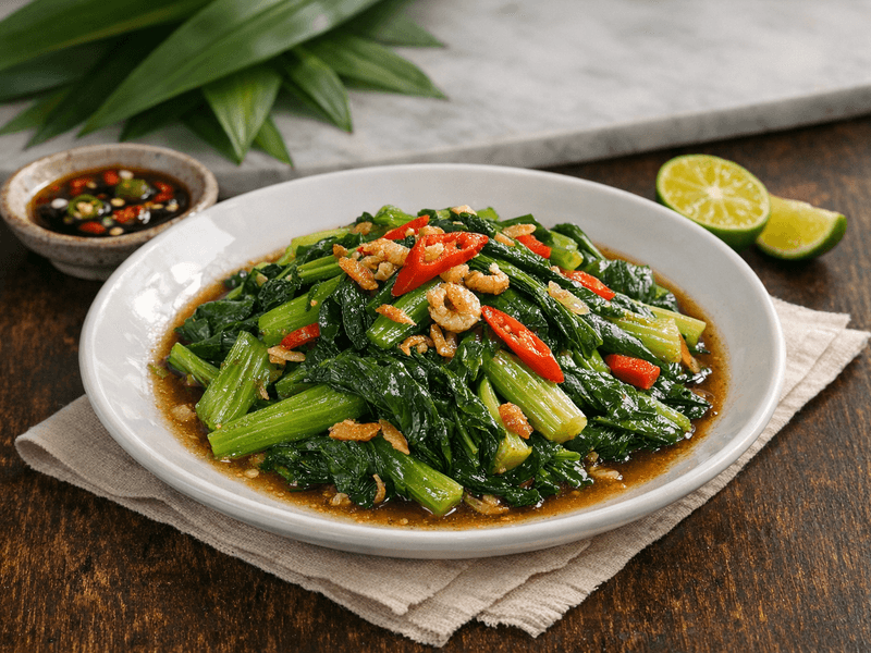 Sayur Sawi Goreng
