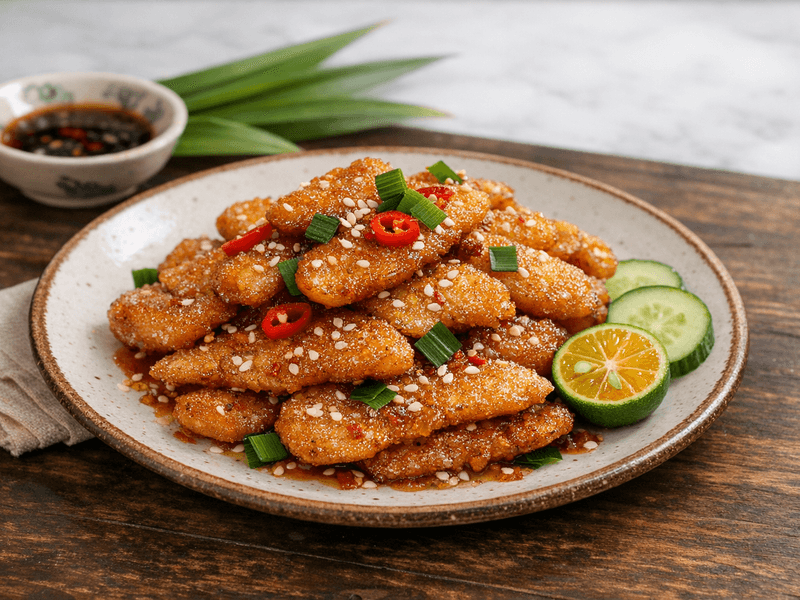 Pisang Goreng Bersalut Gula