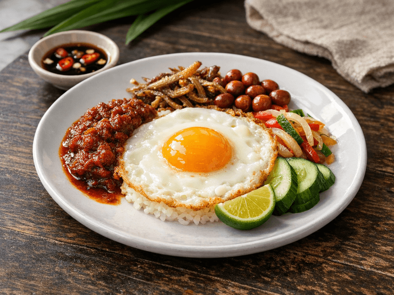Telur goreng mata