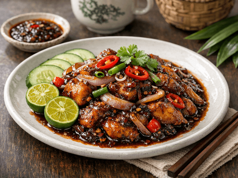 Sweet Soy Sauce Sambal