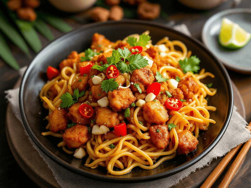 Taugeh dan Kacang Buncis Goreng Mentega