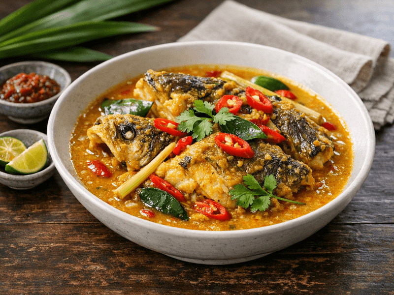 Tempoyak Fish Stew