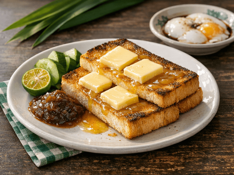 Roti Bakar & Mentega