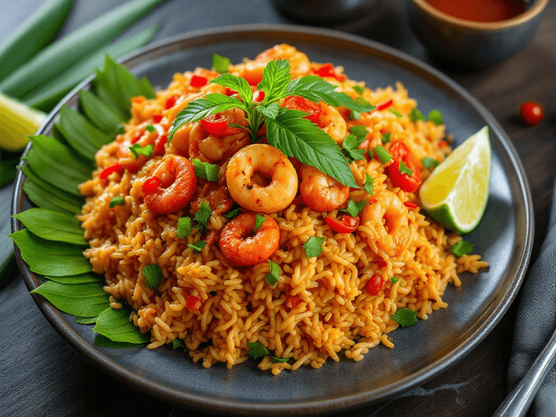 Nasi Goreng Seafood Tomyam