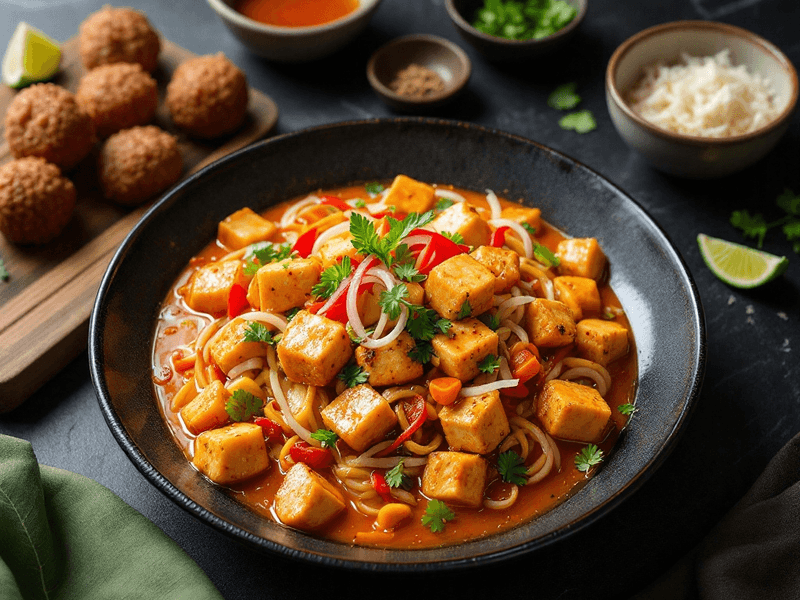 Tomyam Suhun dengan Tofu