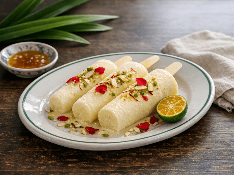 Aiskrim Vanilla Kulfi