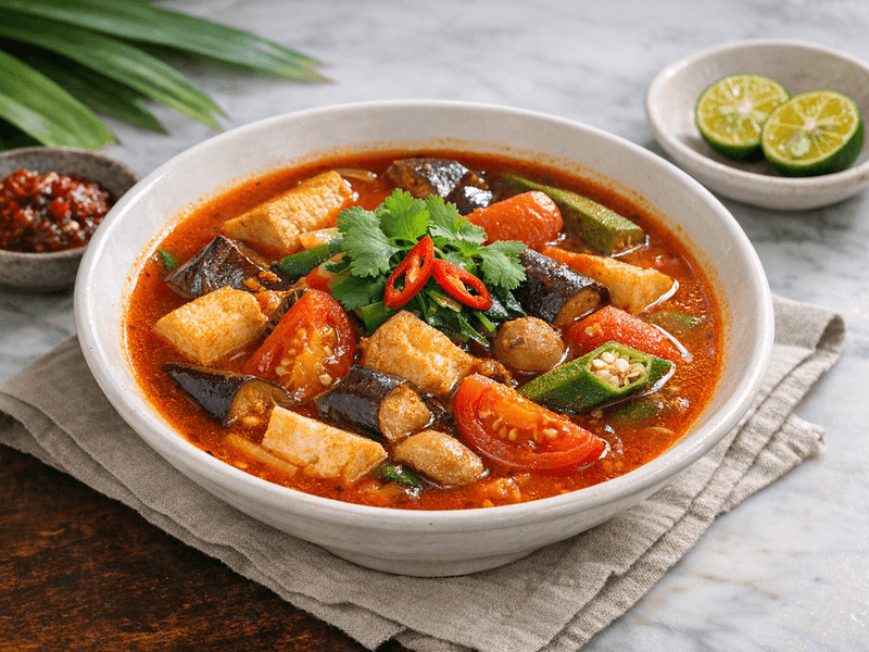 Asam Pedas Vegetarian