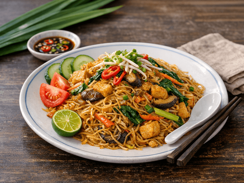 Bihun Goreng Vegetarian