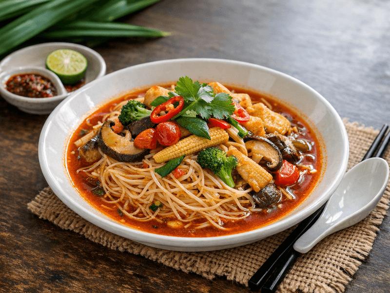 Bihun Tomyam Vegetarian