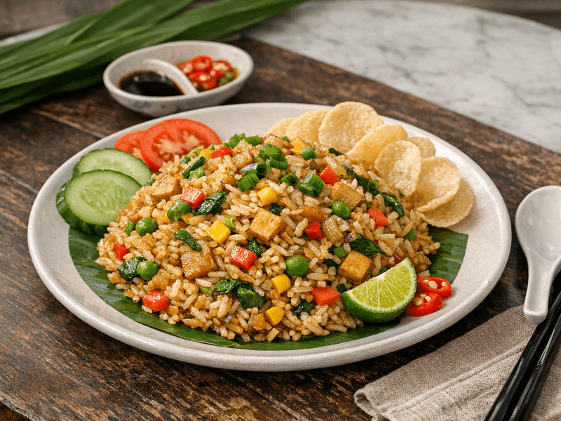 Vegetarian Chinese Fried Rice