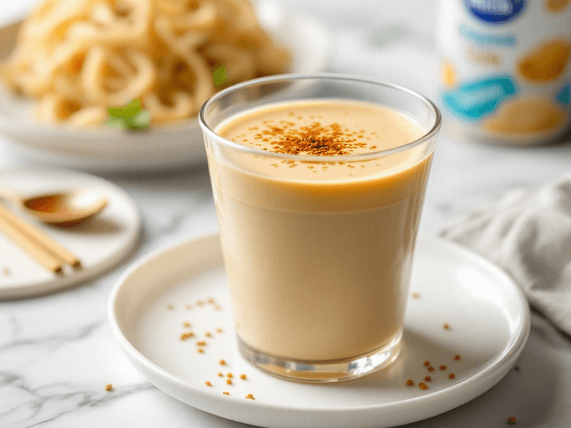 White Coffee with Condensed Milk