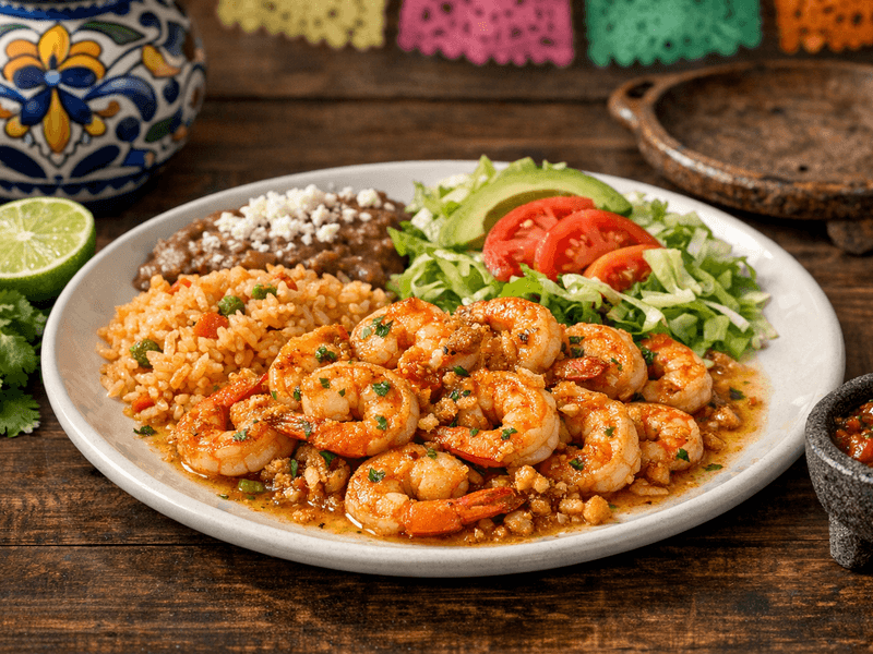 Camarones al Mojo de Ajo