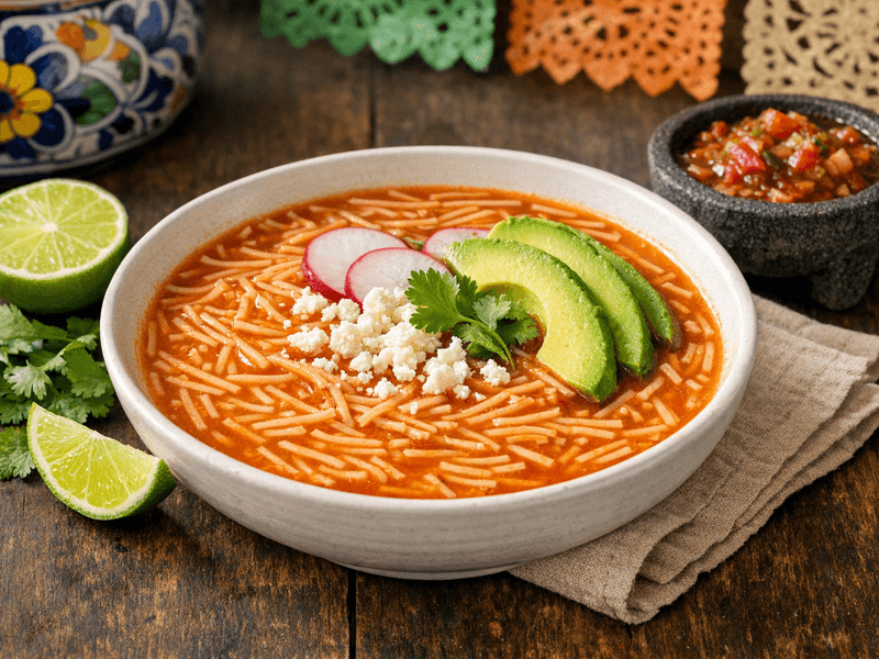 Sopa de Fideo Aguada