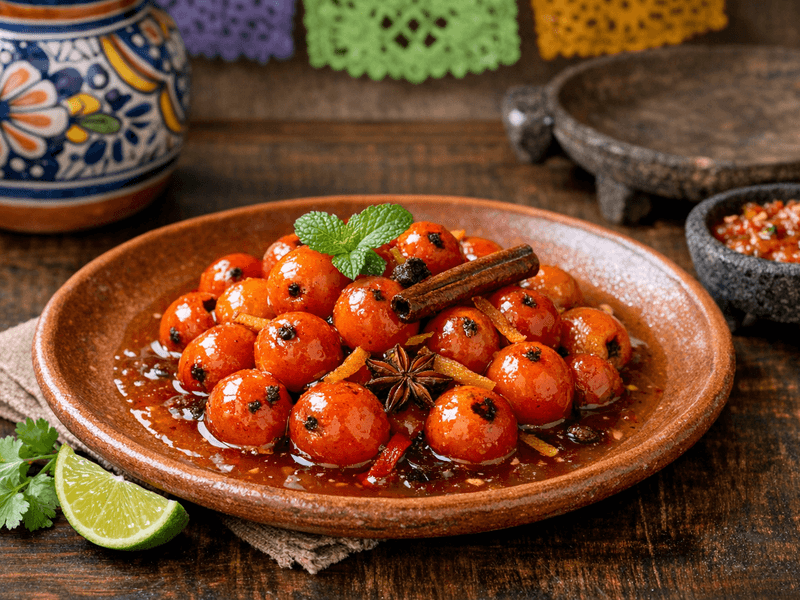Tejocotes En Almíbar