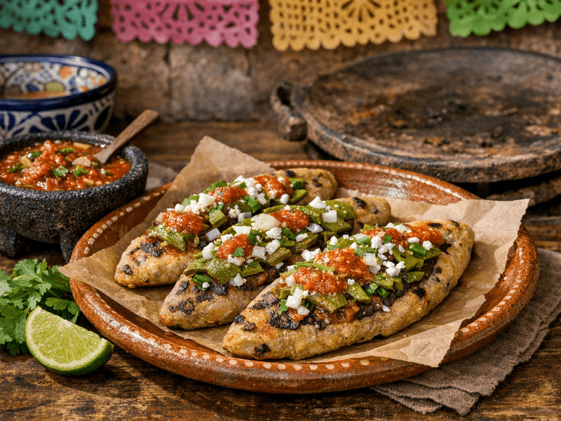 Tlacoyos De Frijol