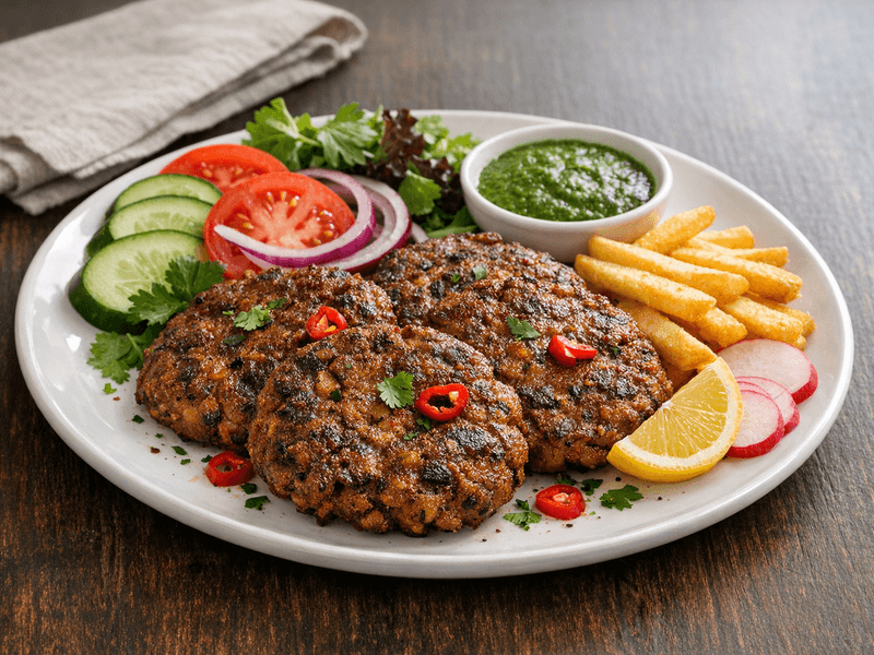 Chapli Kebab