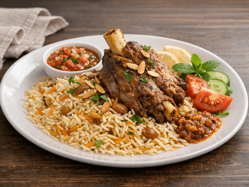 Lamb Mandi Plate