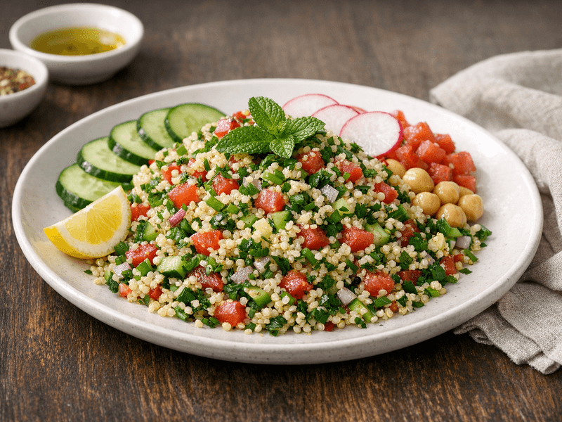 Quinoa Tabbouleh Bowl