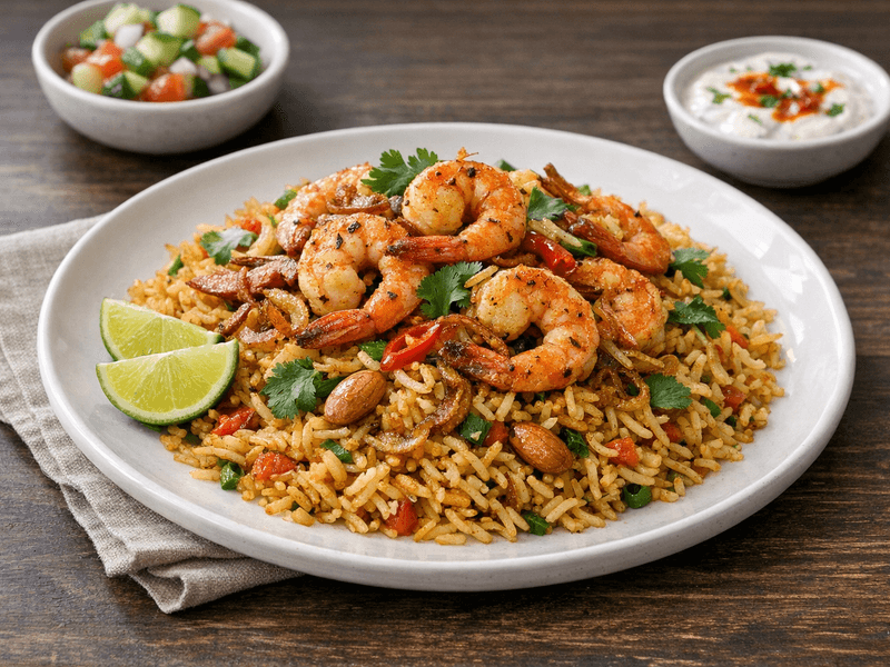 Shrimp Machboos