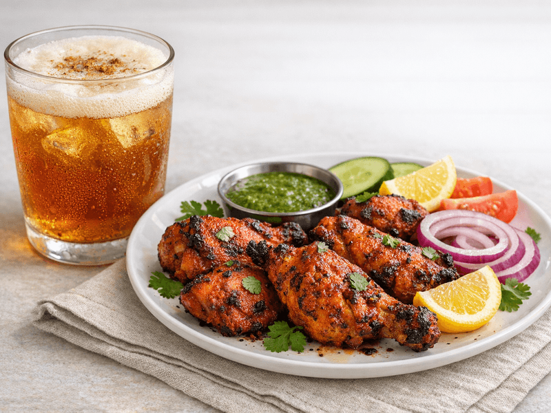 Tandoori Chicken Platter