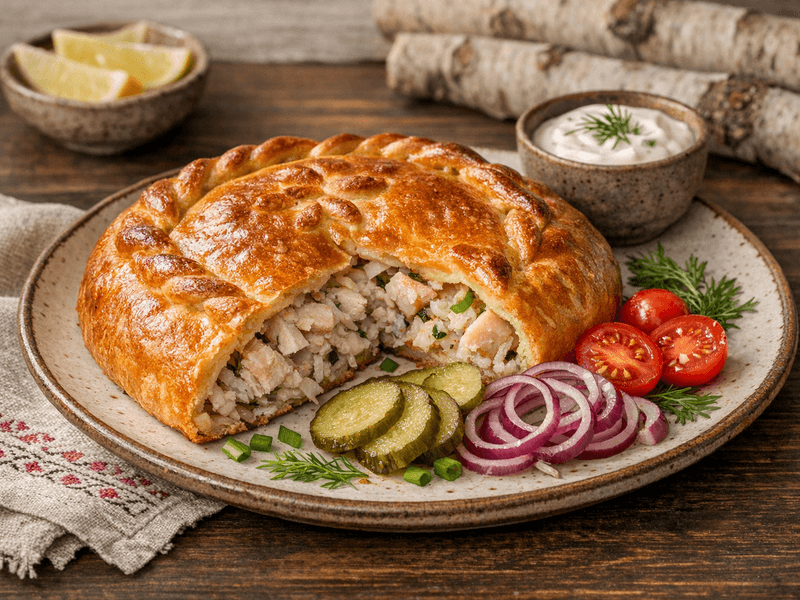 Пирог С Нельмой