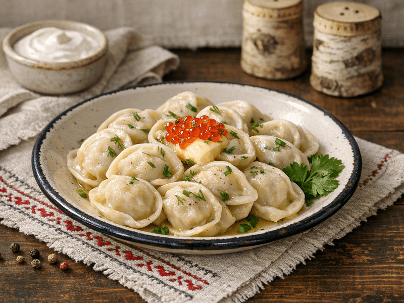 Пельмени С Щукой
