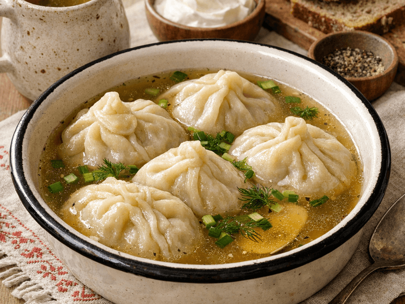 Бёреги Калмыцкие С Мясом