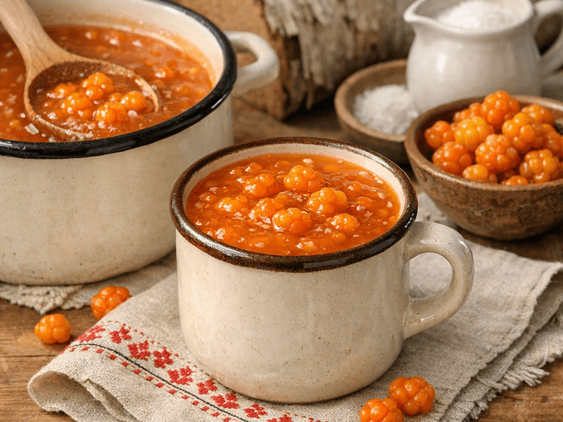 Кисель из морошки