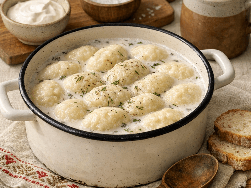 Галушки Поволжские Немецкие