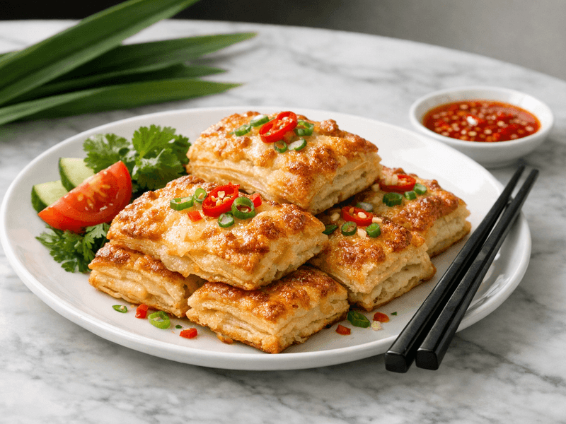 Cheese Puff Pastry Biscuit