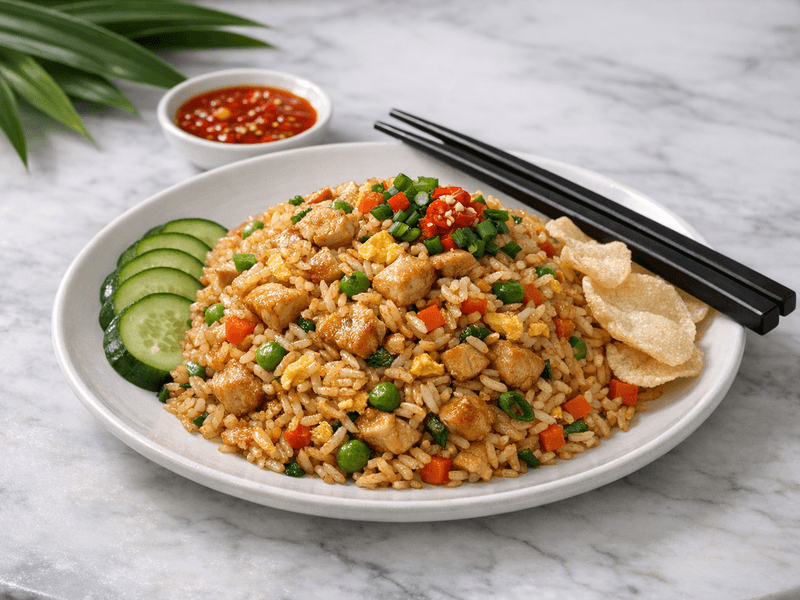 Chicken Dice Fried Rice