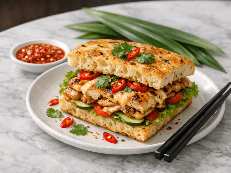 Chicken Focaccia Sandwich