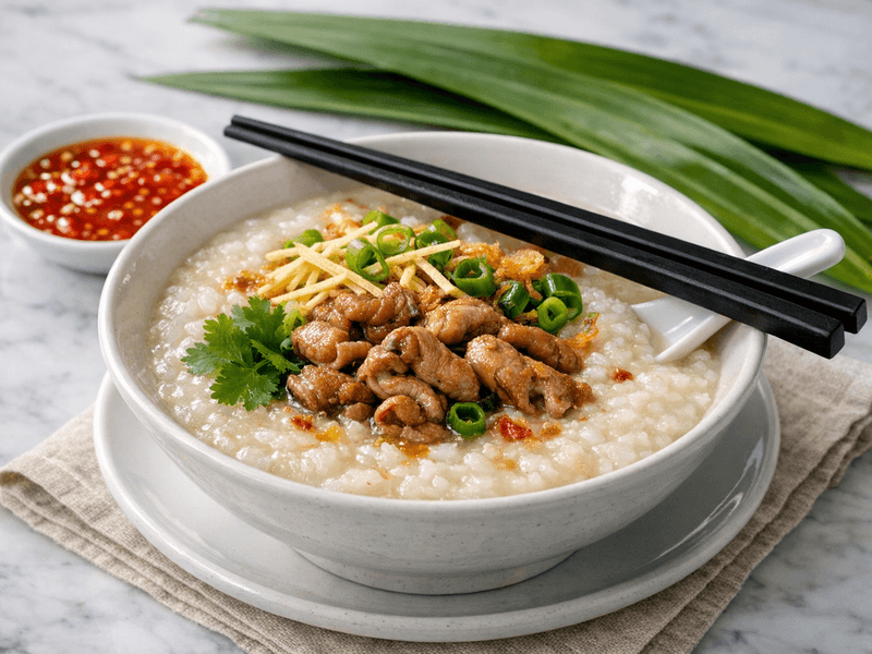 Chicken Intestine Congee