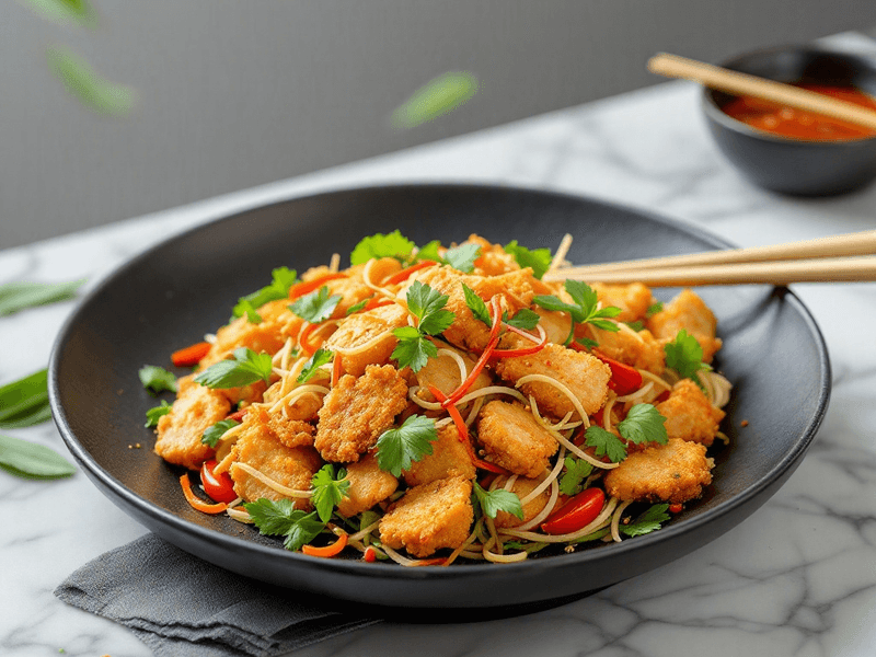 Chicken Katsu Salad