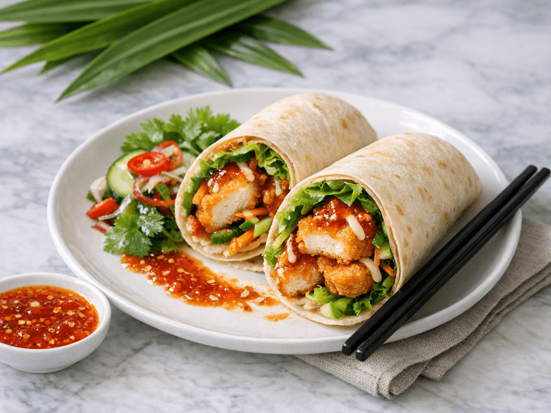 Chicken Nuggets Wrap