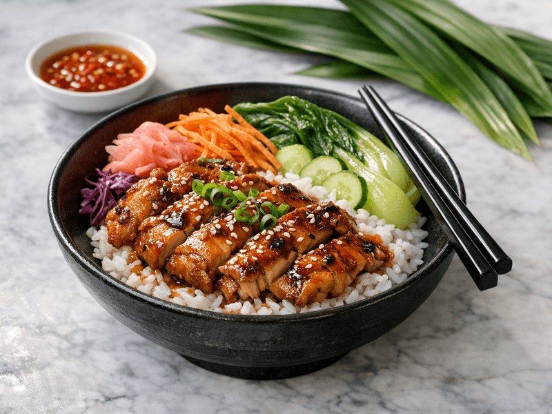 Chicken Teriyaki Donburi