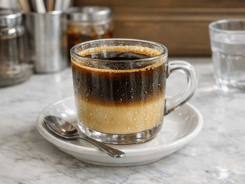 Filter Coffee with Milk