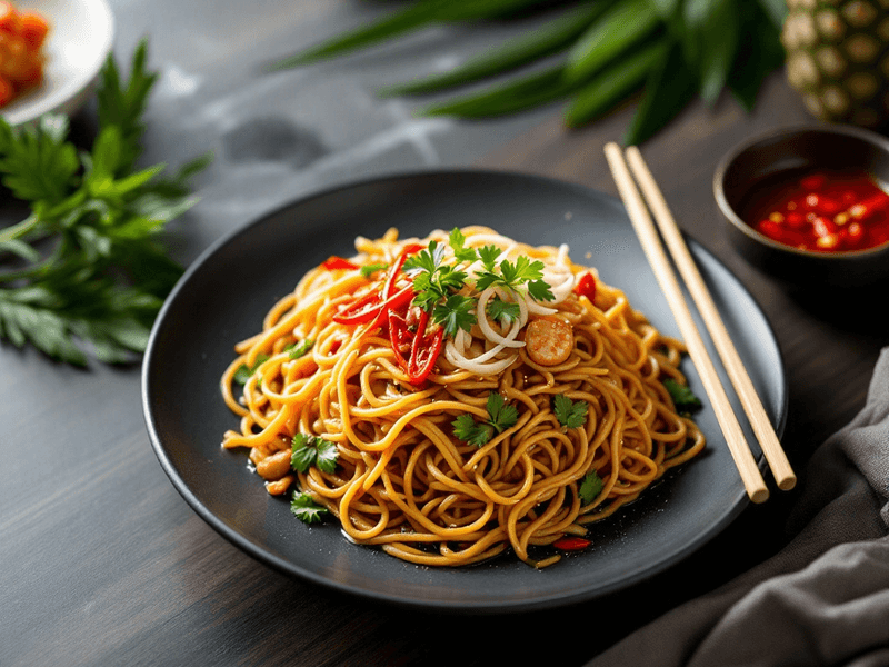 Hokkien Mee at East Coast Lagoon Food Village