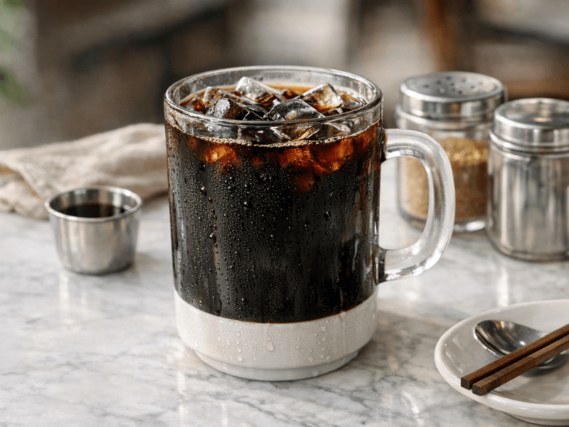 Iced Black Coffee
