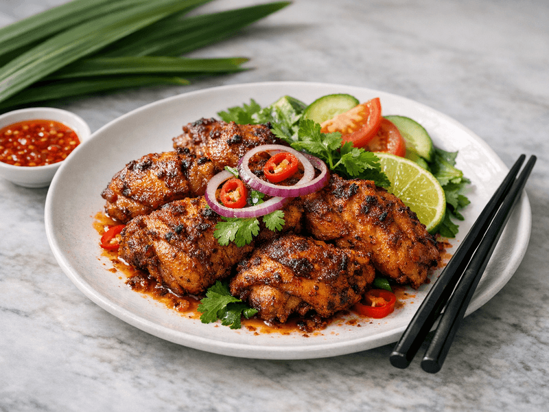 Indian Style Pan Fried Chicken