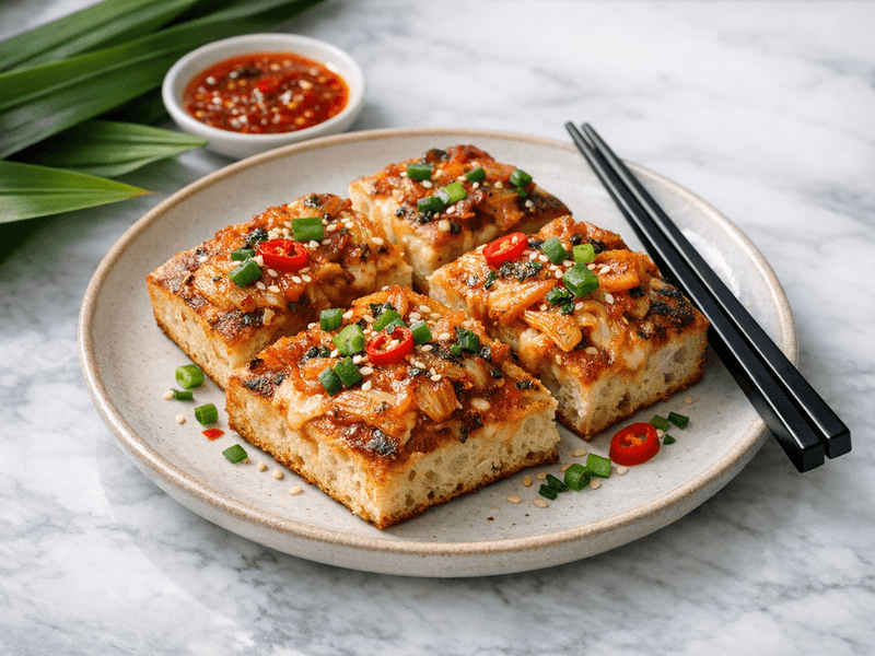 Kimchi Focaccia