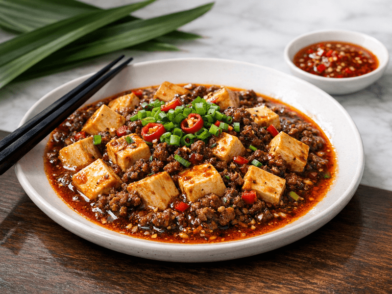Mapo Tofu with Beef
