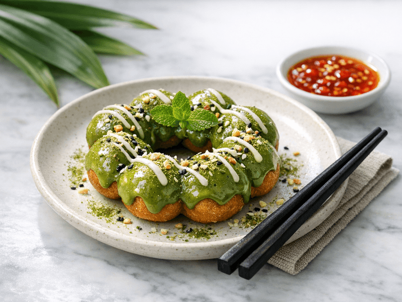 Matcha Mochi Donut