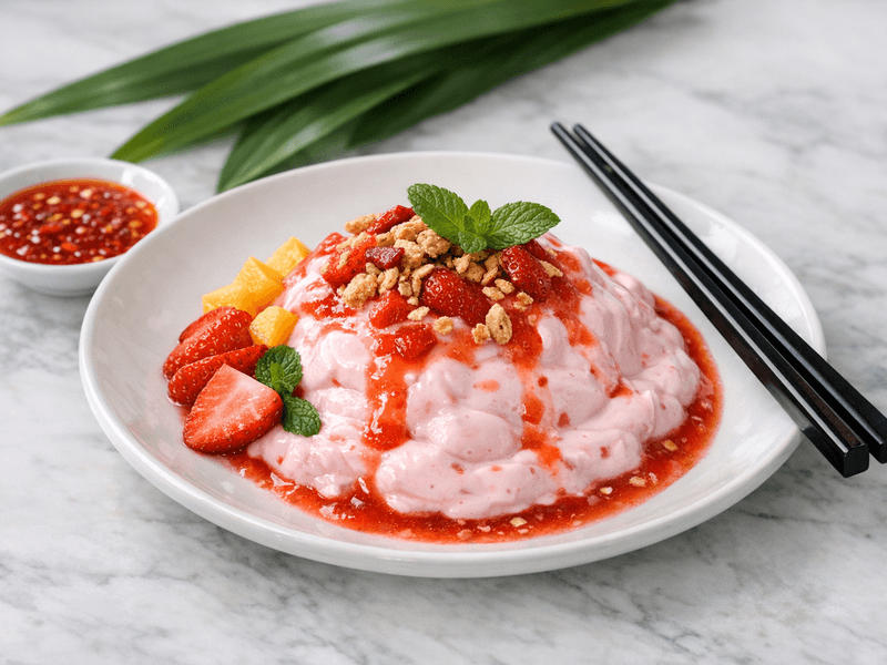 Meiji Strawberry Yogurt